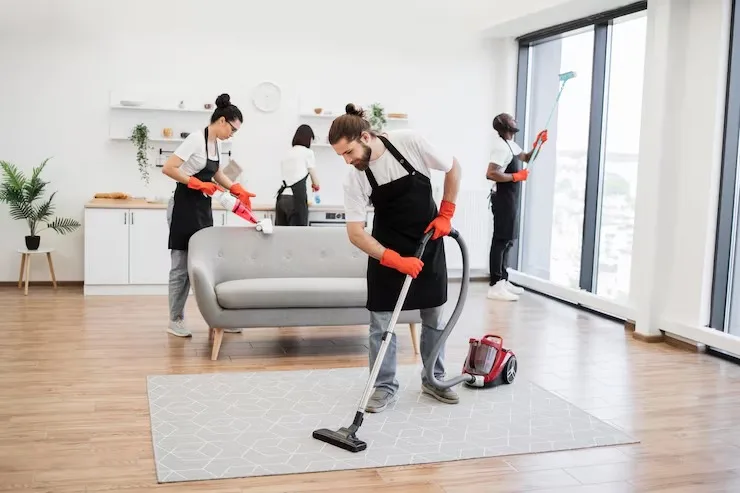 multinational-group-cleaners-cleans-bright-studio-kitchen